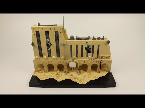 Book of Boba Fett Final Battle | Lego Star Wars MOC | #XBrix100 | Greg the Gungan