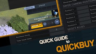 Sticky Items, Quickbuy and You | Daily Tips | Dota 2 Guide