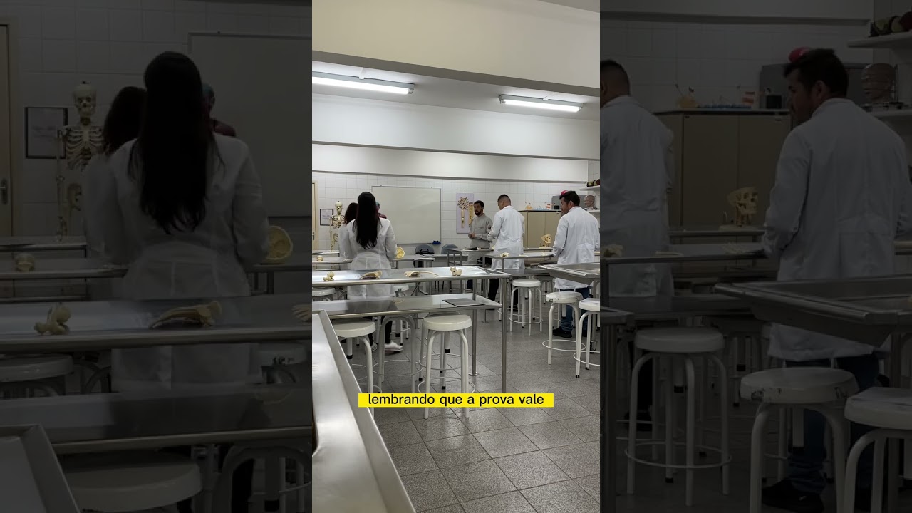 Como é a prova prática de Anatomia
