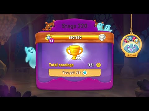 @Fishdom Win Strikes Atlantis Cup Special Stage 216 Challenge - 220, Got 40 Silver Coupons