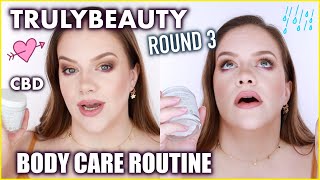 TRULY BEAUTY REVIEW ROUND 3 | CBD BODY CARE & PAMPER ROUTINE