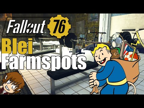 FALLOUT 76 GUIDE: LEAD FARMING - The best spots! ☢