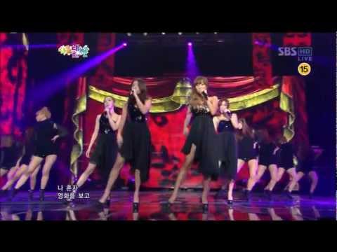 SISTAR Alone - Bora's Amazing Dance Performance - SBS Gayo Daejun 2012