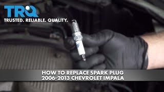 How to Replace Spark Plug 2006-2013 Chevrolet Impala