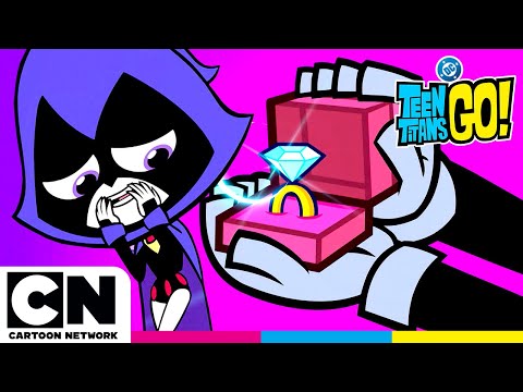 They Finally Kiss?! | Teen Titans Go! | Cartoon Network UK
