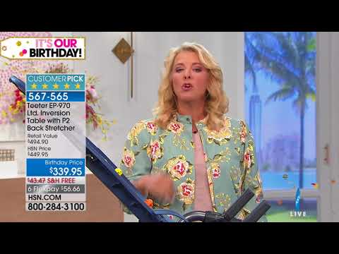HSN | Teeter Inversion Fitness Solution Celebration 07.22.2018 - 07 PM