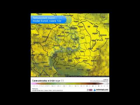 Prognoză meteo 01 noiembrie 2019