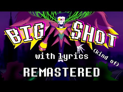 BIG SHOT WITH LYRICS (REMASTERED) (kind of) | DELTARUNE CHAPTER 2 COVER (Prod. @M11CA__0 )