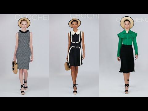 Chocheng spring/summer 2021 collection at NYFW