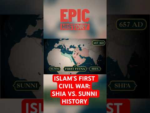 Islam's First Civil War: Shia vs. Sunni History