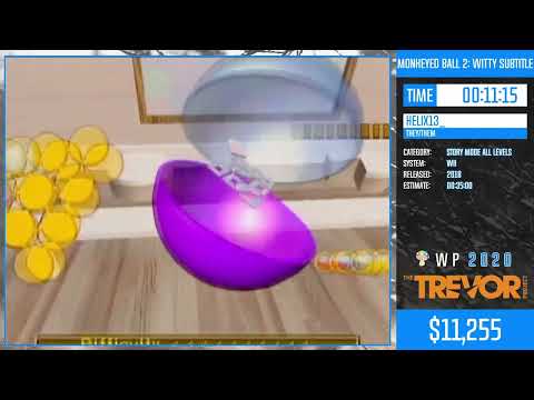 Winter Pride 2020 Monkeyed Ball 2: Witty Subtitle - Story Mode All Levels - Helix13_