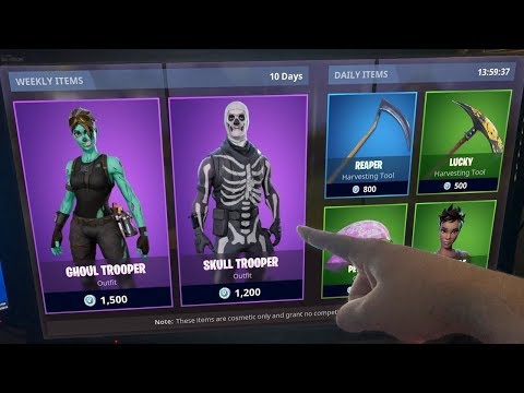 How To Buy The Skull Trooper Today 2018 Ghoul Trooper Renegade - how to buy the skull trooper today 2018 ghoul trooper renegade raider other rare skins fortnite