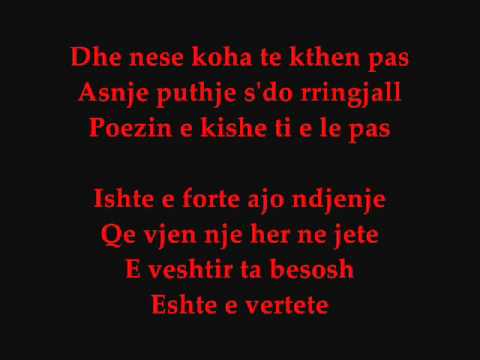 Grupi Lynx - Eshte per ty kjo melodi ( Lyrics 2011 )