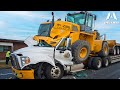 Dangerous Idiots Fastest Truck Heavy Equipment Fails Extreme Oversized Truck Transport 24