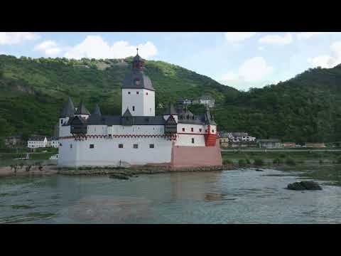Zauberhaftes Rheintal / magical Rhine valley /UNESCO Weltkulturerbe /World Heritage -4k