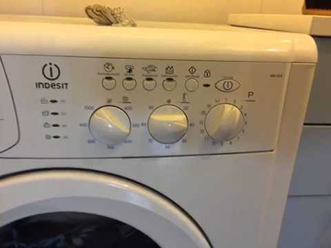 Waschmaschine Indesit WIL 105 - ständiges Blinken aller LEDs - defekte Elkos - Reparaturanleitung