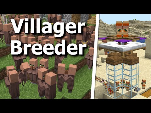 How to Breed Villagers in Minecraft 1.20 | Auto Breeder Tutorial and More