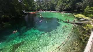 Fanning Springs State Park Florida - Crystal Clear Blue Water!!! UNREAL - Ponce De Leon Was Right!!