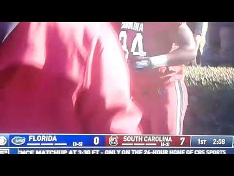 Denson runs all over Florida for a touchdown!