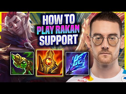 LEARN HOW TO PLAY RAKAN SUPPORT LIKE A PRO! - C9 Vulcan Plays Rakan Support vs Alistar! |