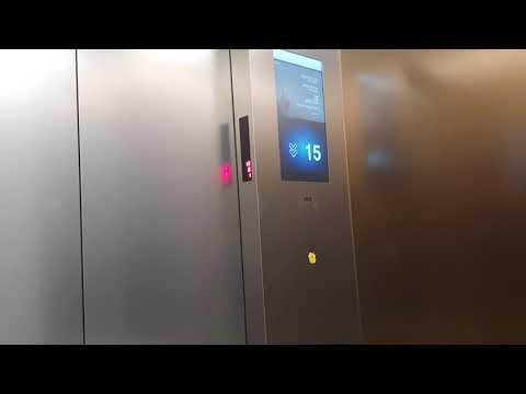 (COMPASS360)OTIS High Speed Traction Elevator at GFC(LOW), Seoul Korea(Retake)