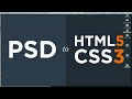 PSD to HTML5 CSS3 Tutorial