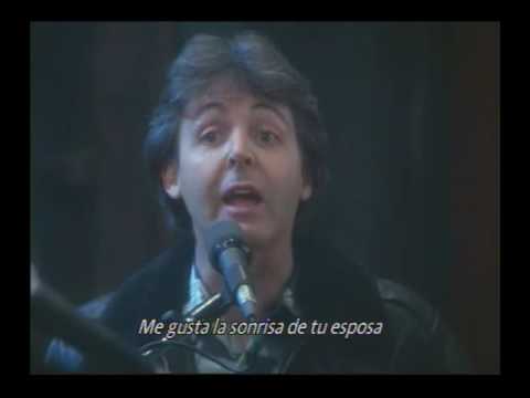 Paul McCartney No values Subtítulos español