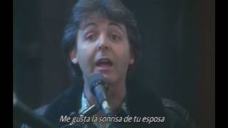 Paul McCartney No values Subtítulos español