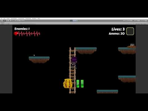 Unity 2D Platformer - Ladder