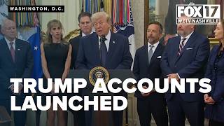 FULL PRESSER: President Trump boasts Trump Accounts, launched July 4