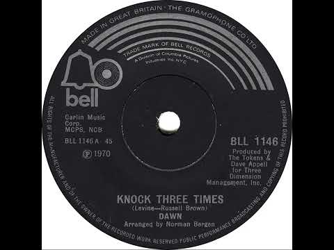 UK New Entry 1971 (67) Dawn - Knock Three Times