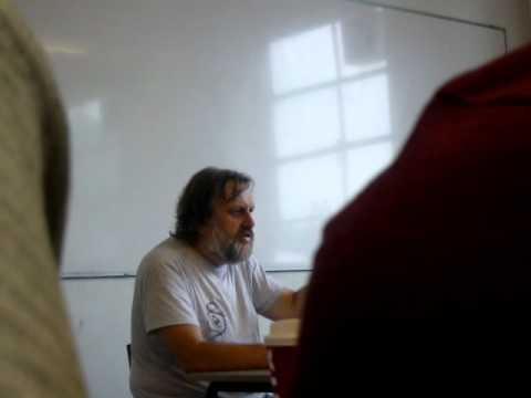 Slavoj Zizek at the Birkbeck Institute - VIII - Against the cognitivists