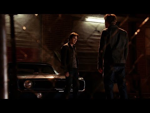 TVD 6x20 - Stefan talks to Damon about the cure. "I think being a human is the last thing you want."