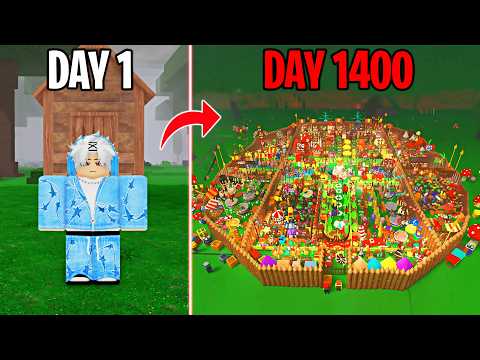 1400 Days to Build a Biggest Base Ever in 99 Nights in The Forest