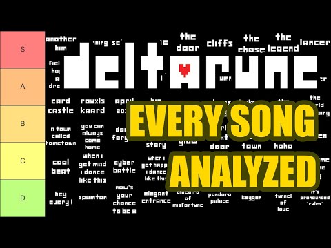Every DELTARUNE Song Analyzed & Ranked!
