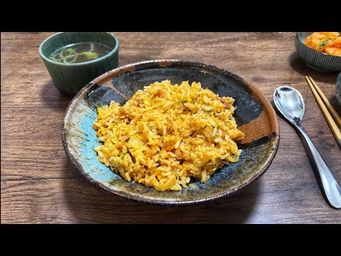 Making Kimchi Fried Rice and Soup | Motherโs Cooking