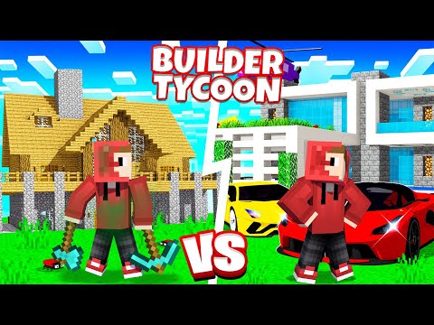 RANDOMIZED - I Became a Professional Builder in Builder Tycoon!!! (Minecraft)