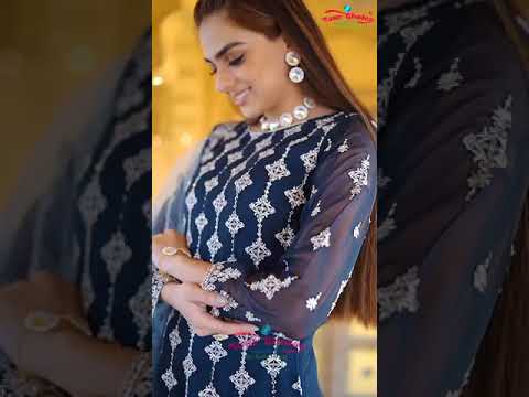 Your Choice Violet Blooming Georgette Wholesale Designer Suit Catalog – product video thumbnail