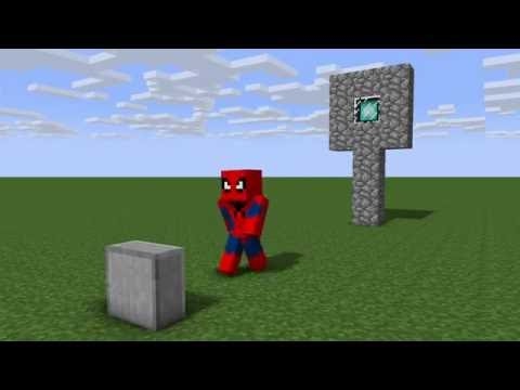 Monster School: Spider-man Web-slinging Fun | Target Practice - Minecraft Animation HD
