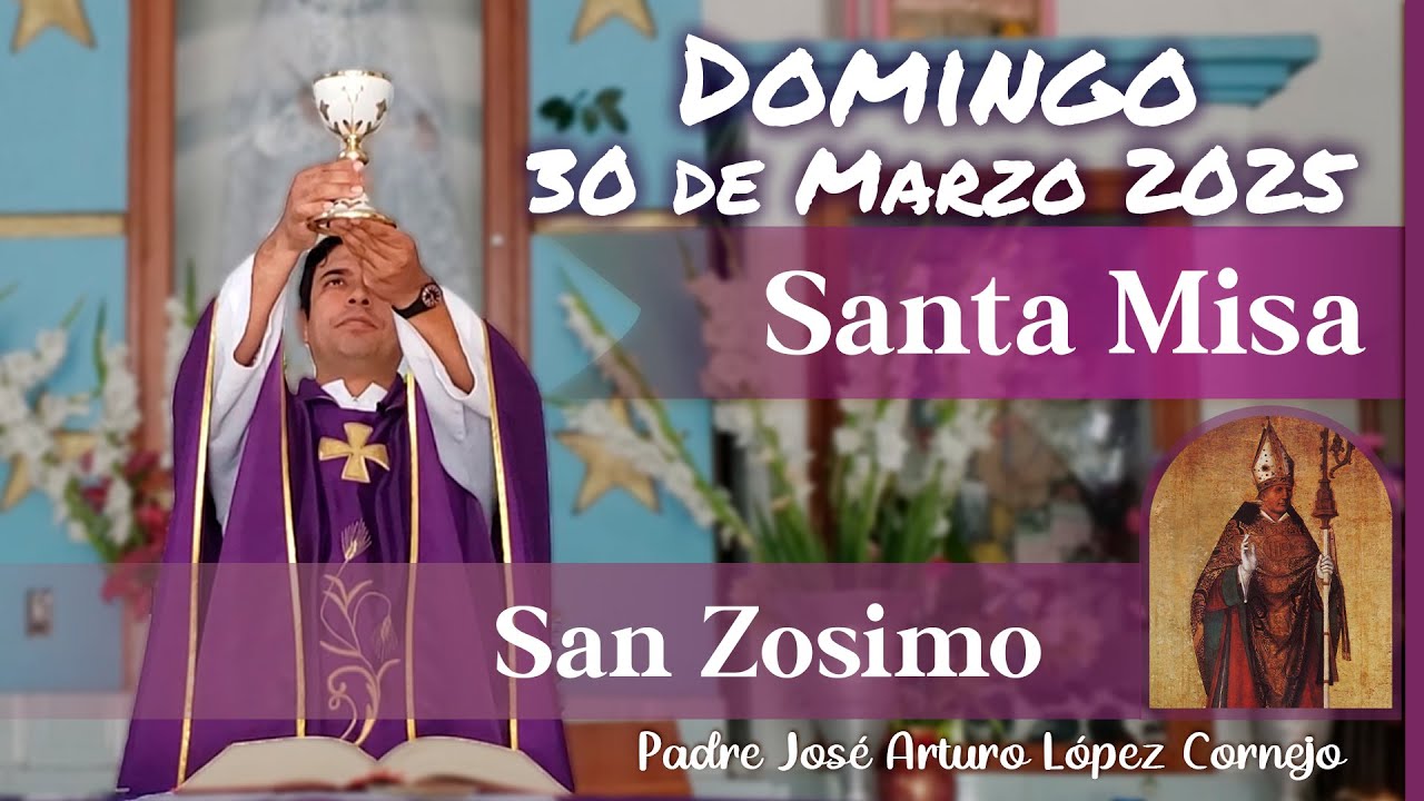 ✅ Today's Mass, Sunday, March 30, 2025 - Father Arturo Cornejo