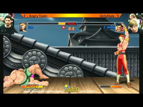 Angry Toxin vs GirlyStyle (Money Match) - SSF2T:HDR - Magic Stronghold Fighters' Open