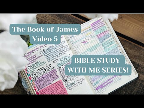 ¡Estudia la Biblia conmigo! Santiago 2:1-13, video 5 | Toma de notas para el estudio bíblico