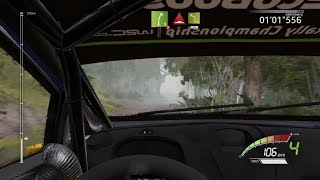 WRC 7 FIA World Rally Championship_2025 raining driving through forest