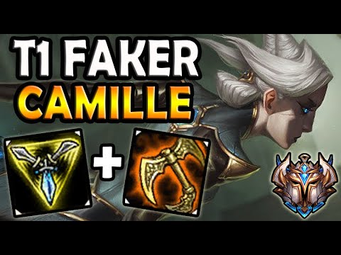 T1 Faker CAMILLE vs ORIANNA MID - Patch 10.18 Ranked Korea ✔️
