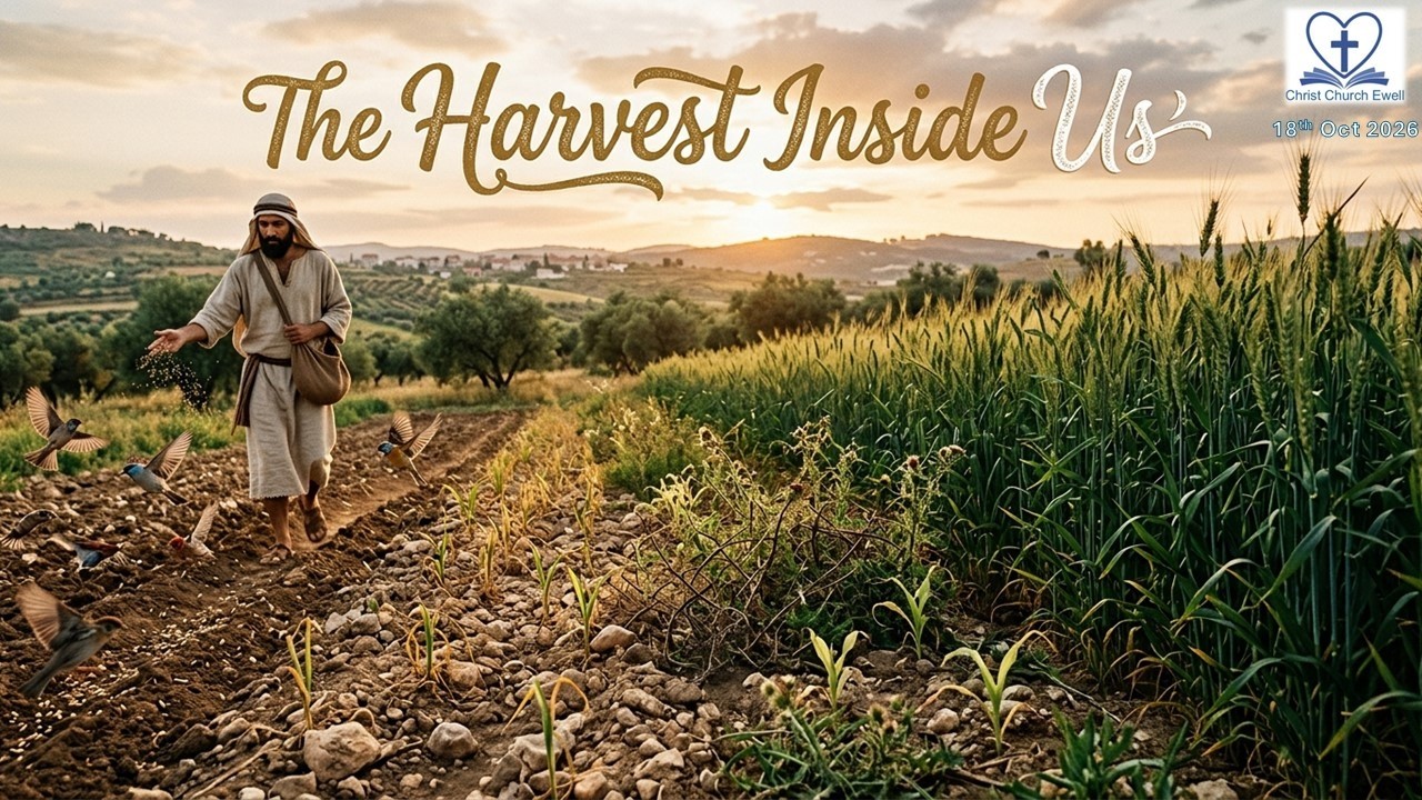 "The Harvest In Us" - What Kind of Soil Are We? - 18th Oct 2026 (Some AI generated images were used