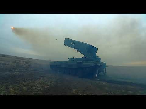 Russian flamethrowers: hand-held flamethrower - RPO-A and TOS-1A "Solntsepyok"