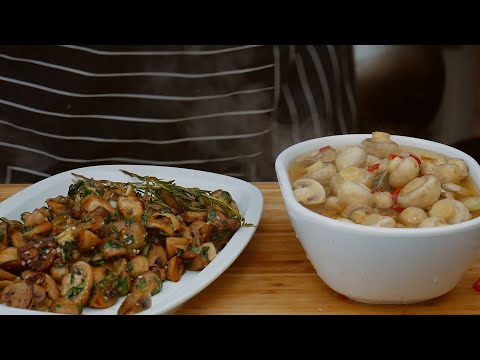 Pieczarki na dwa sposoby / Oddaszfartucha