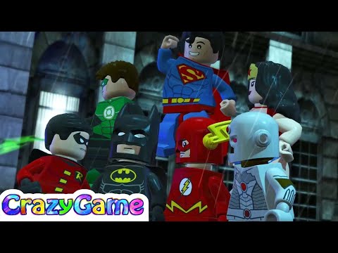 #Lego #Batman 2 DC Super Heroes 100% Guide #15 Heroes Unite (All Minikits, Citizen in Peril)