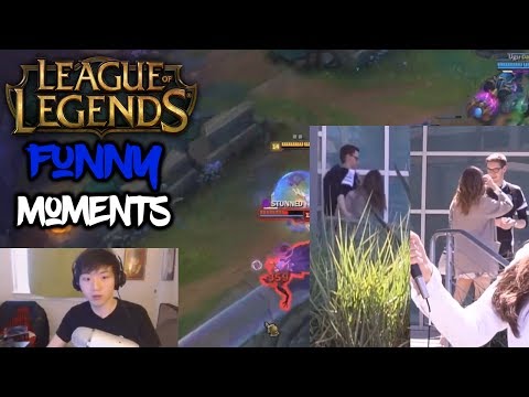 Pokimane & Bjergsen Caught Together! | BoxBox one Shots | Imaqtpie corki | Dom | Funny moments#36