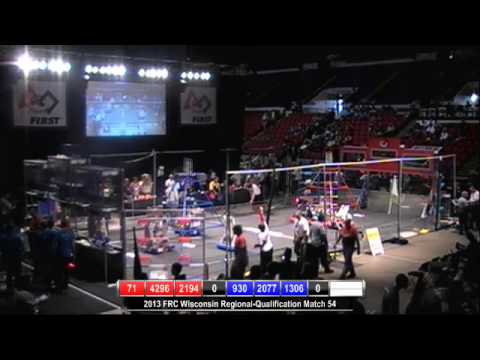 FRC Wisconsin Regional Friday Afternoon Qualification
